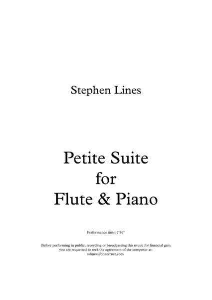 Petite Suite for Flute and Piano image number null