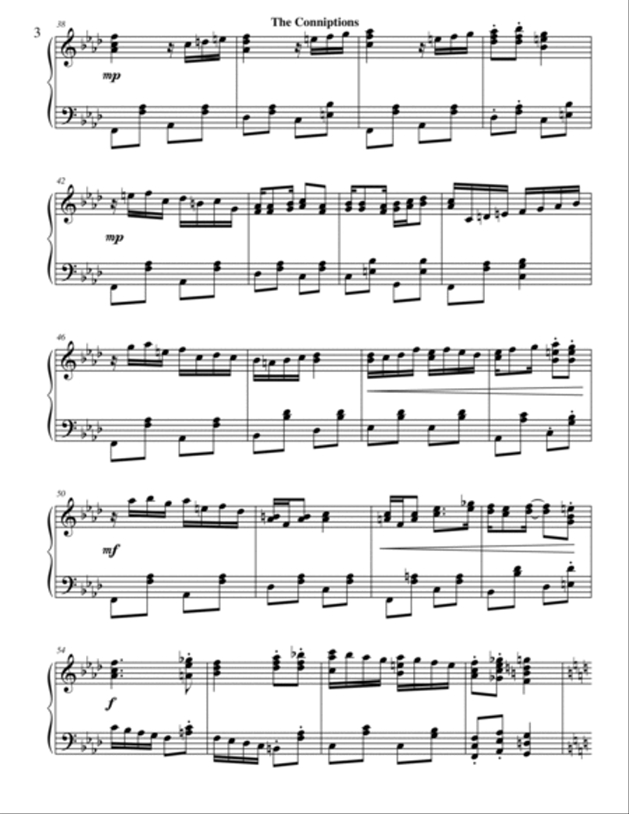 New Ragtime Piano Music for Piano Solo Piano Solo scores gallery preview page 3