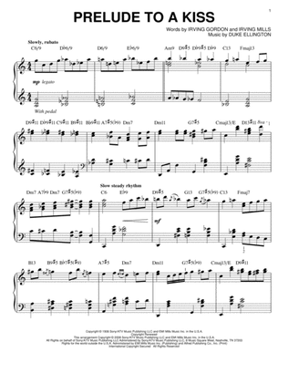 Prelude To A Kiss (arr. Brent Edstrom)