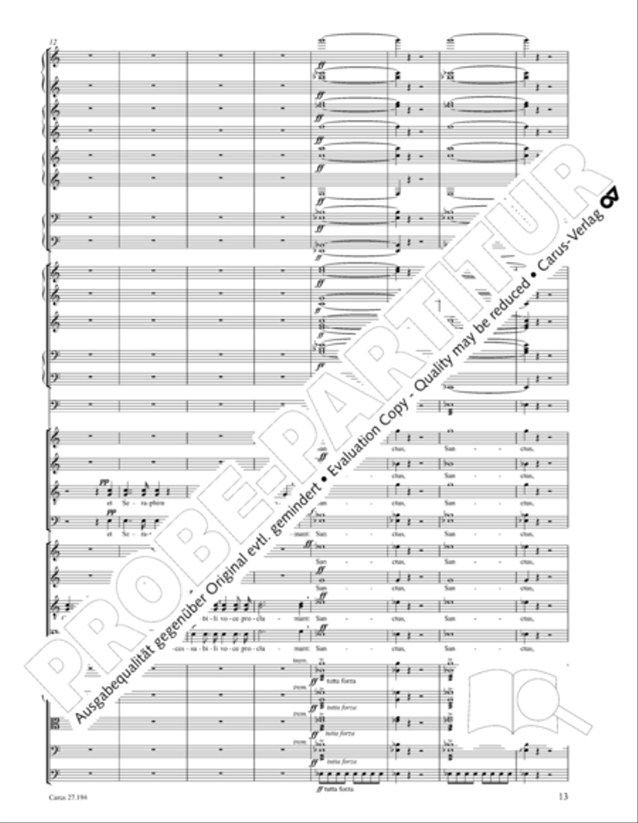 Te Deum 4-Part scores gallery preview page 14