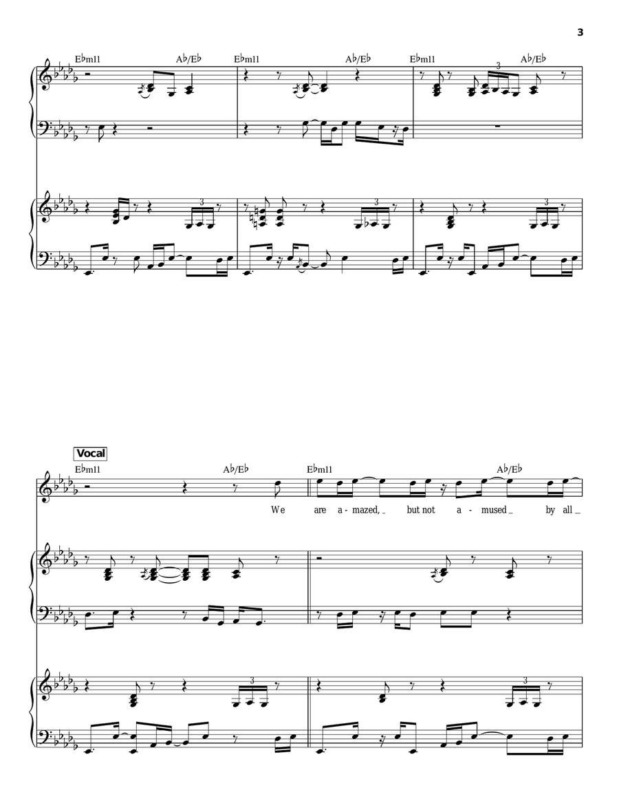 You Haven't Done Nothin' Piano scores gallery preview page 3