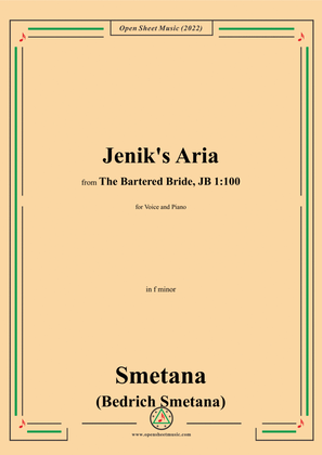 Smetana-Jenik's Aria,in f minor