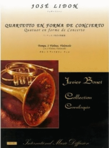 Quatuor en forme de Concerto Horn - Sheet Music