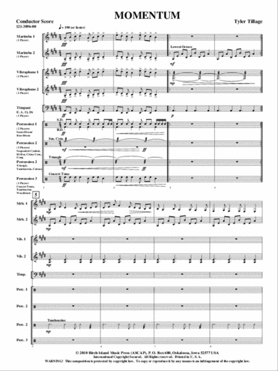 Momentum Score scores gallery preview page 2