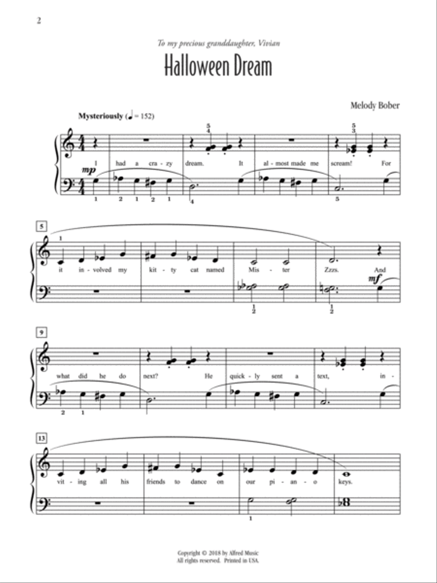 Halloween Sheet Solos Halloween Sheet Solos Small Ensemble scores gallery preview page 5