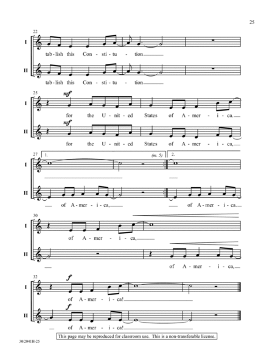 The Words We Live By The Words We Live By 2-Part scores gallery preview page 20