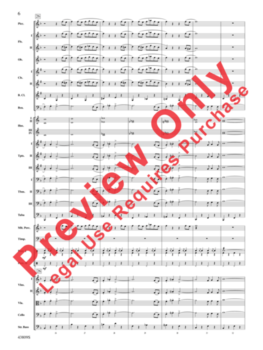 Gershwin by George! Full Orchestra scores gallery preview page 7