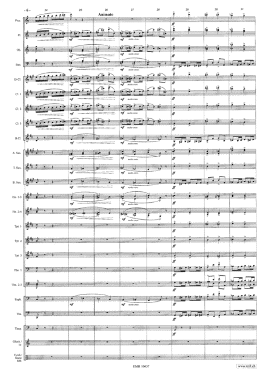 Brassed Off Concert Band scores gallery preview page 7