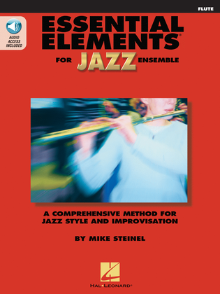 Book cover for Essential Elements for Jazz Ensemble – Flute
