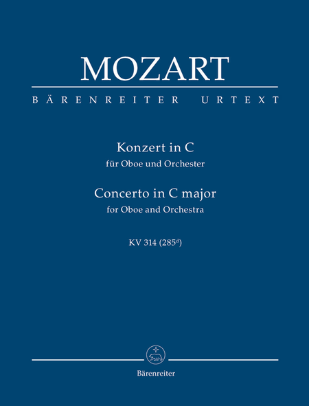 Concerto for Oboe and Orchestra C major, KV 314 (285d) by Wolfgang Amadeus Mozart Double Bass - Sheet Music