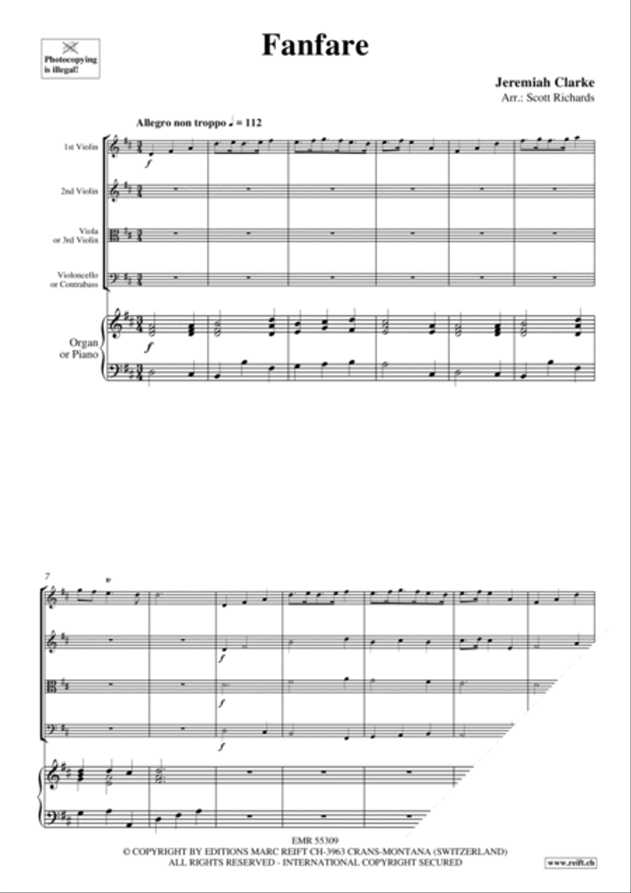 Fanfare Cello scores gallery preview page 3