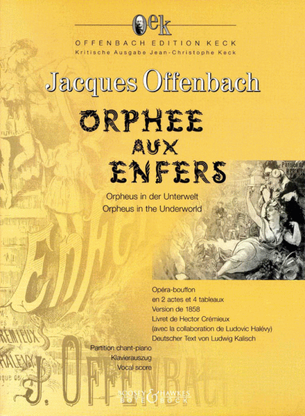 Orphee aux Enfers (Critical Edition)