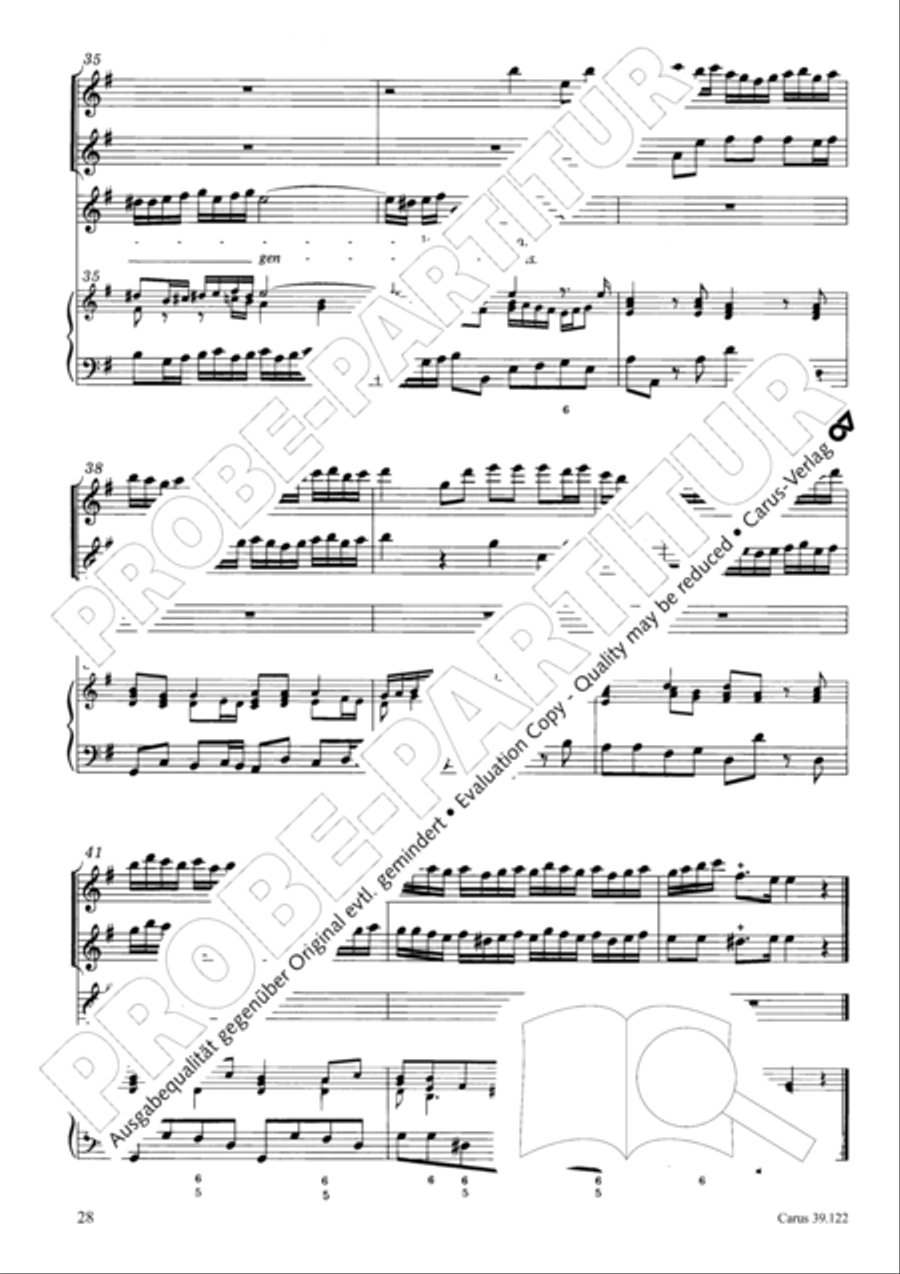 All my spirit exalts (With my spirit I praise the Lord) 4-Part scores gallery preview page 29