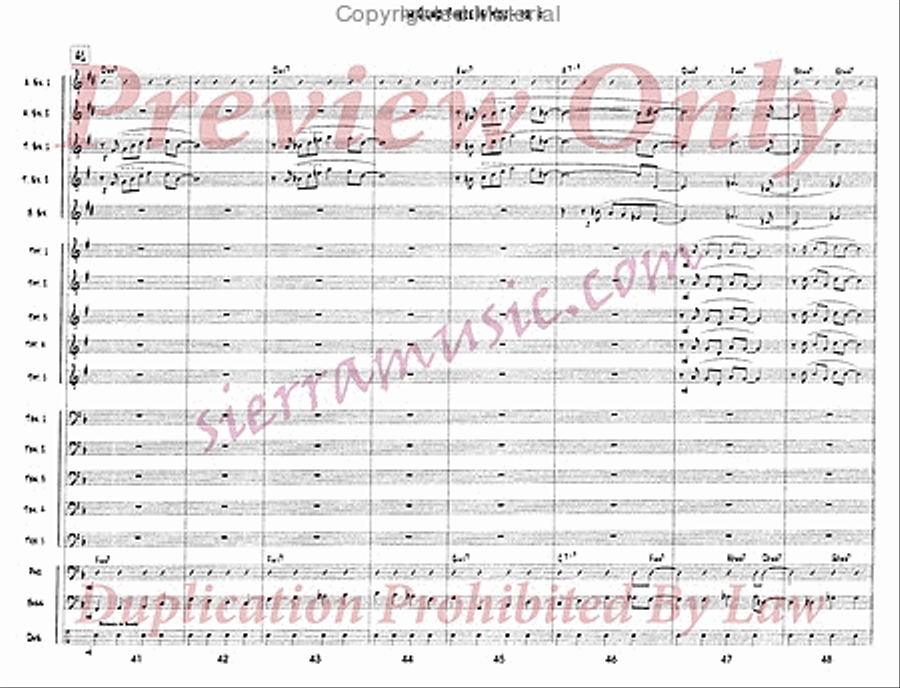 I'm Glad There Is You Jazz Ensemble scores gallery preview page 7