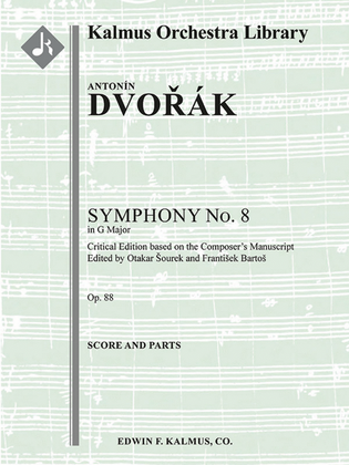 Symphony No. 8 in G, Op. 88, B. 163 (critical edition)