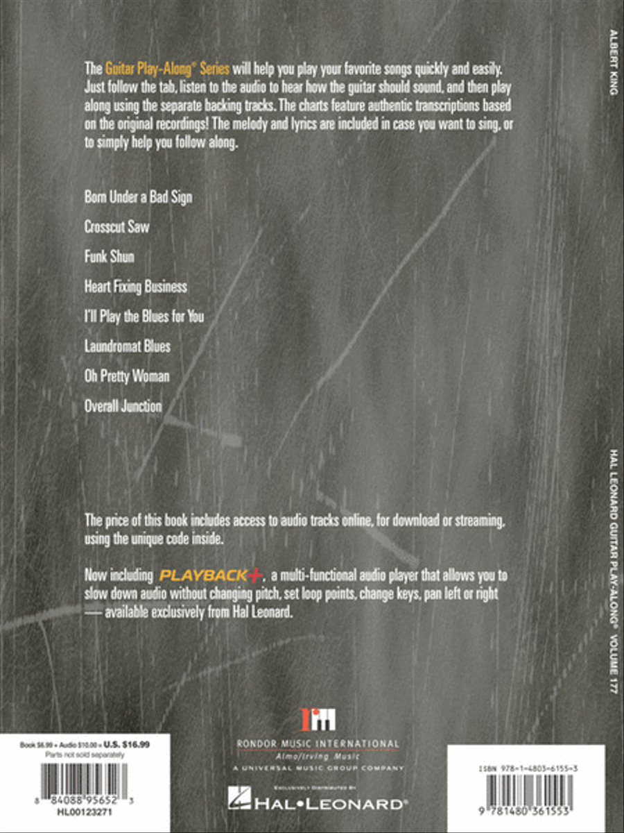 Albert King Electric Guitar scores gallery preview page 6
