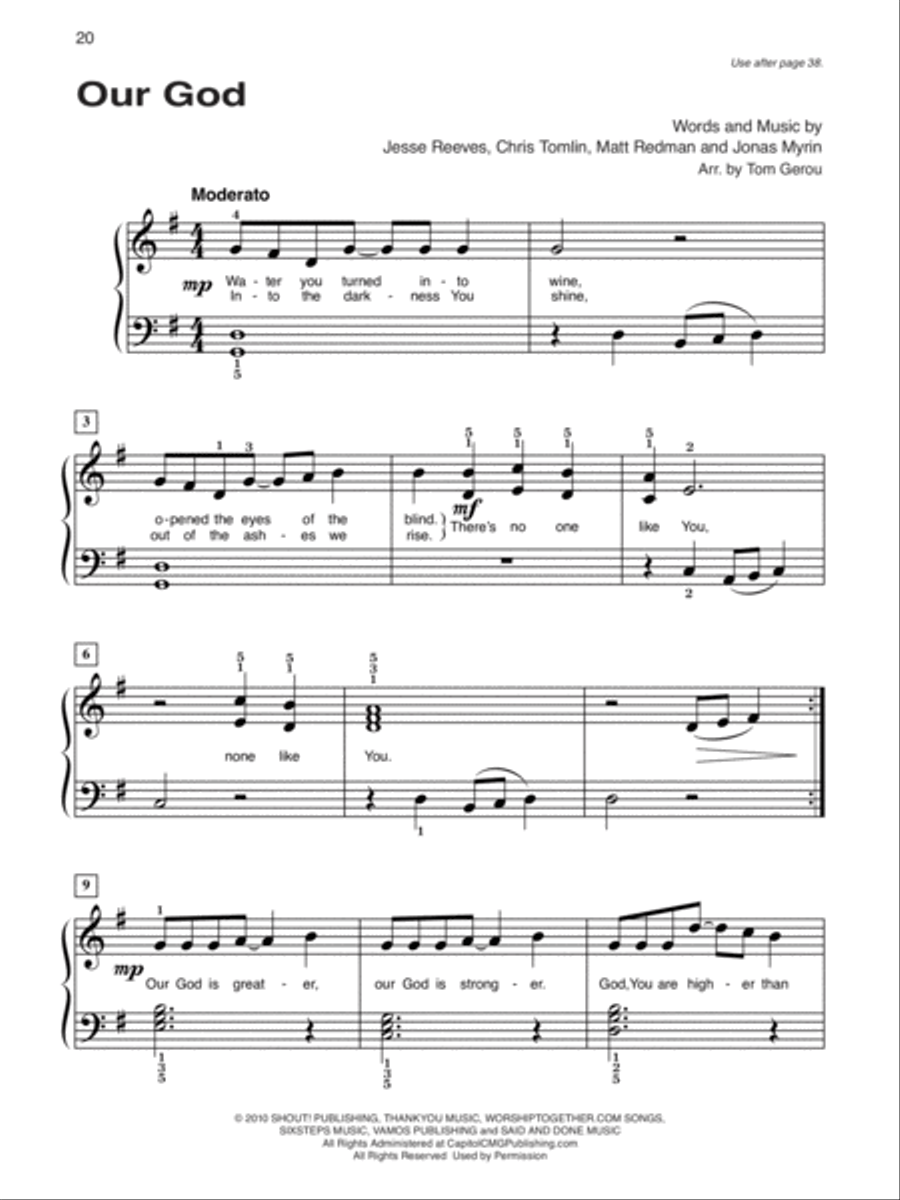 Alfred's Basic Piano Course Praise Hits, Level 2 Piano Method scores gallery preview page 11
