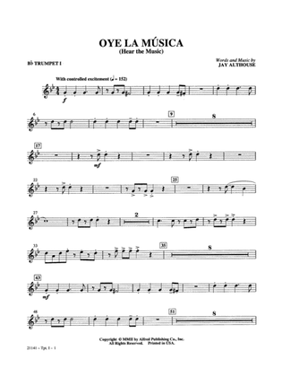 Oye la Música (Hear the Music): 1st B-flat Trumpet
