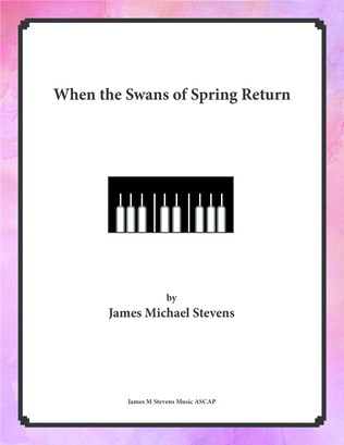 Book cover for When the Swans of Spring Return