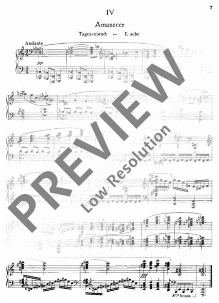 Miniatures Piano Solo scores gallery preview page 8