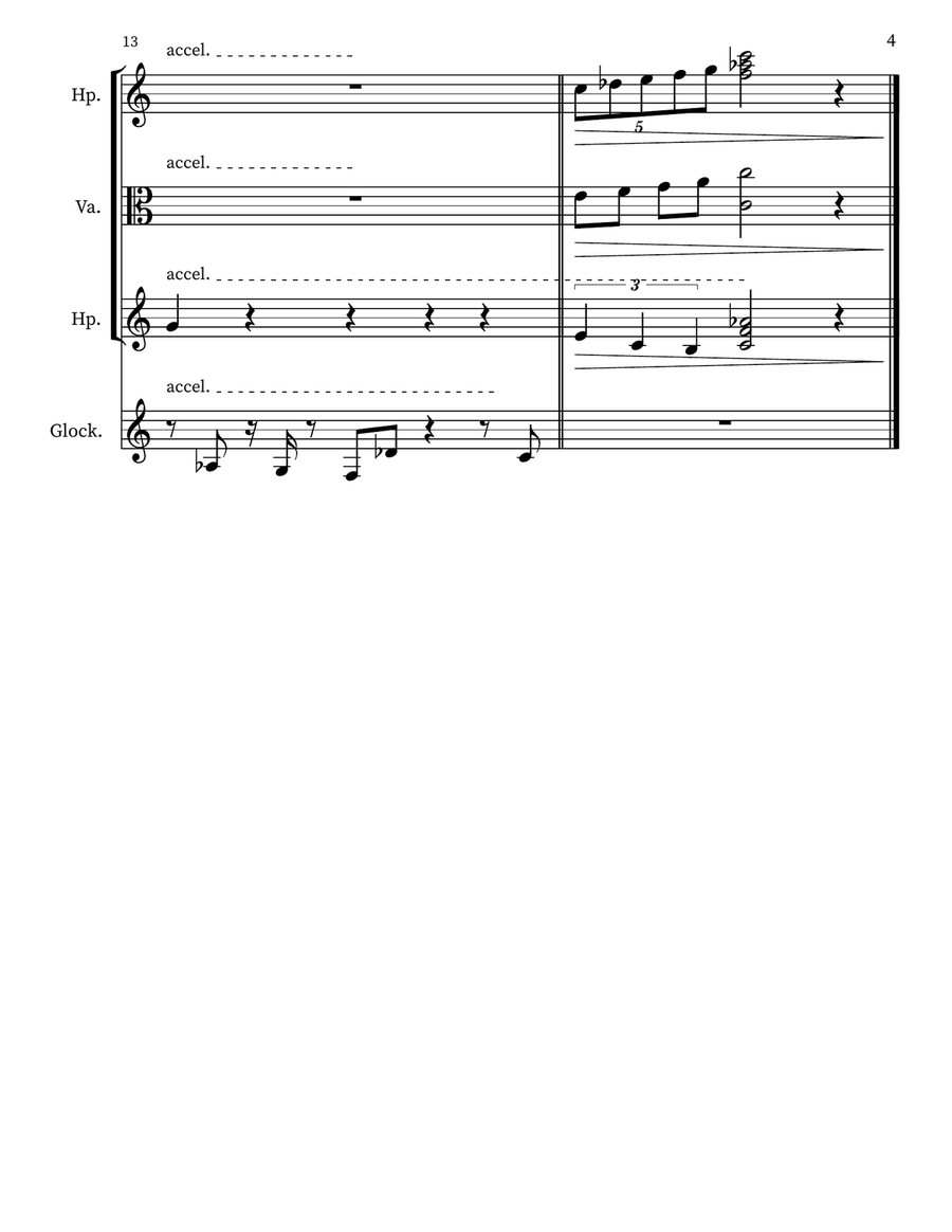 Children's Musing 31 Small Ensemble scores gallery preview page 4