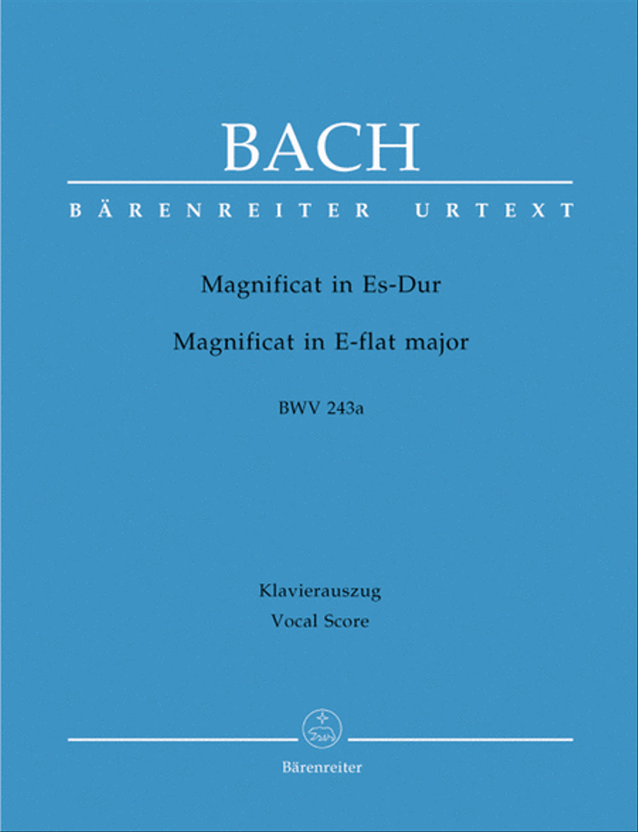 Magnificat In Eb Major, BWV 243a