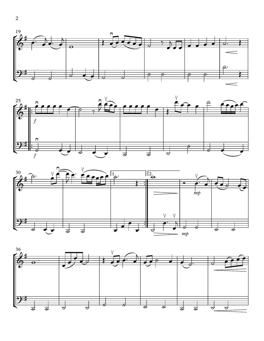 Why I Love You String Duet scores gallery preview page 2