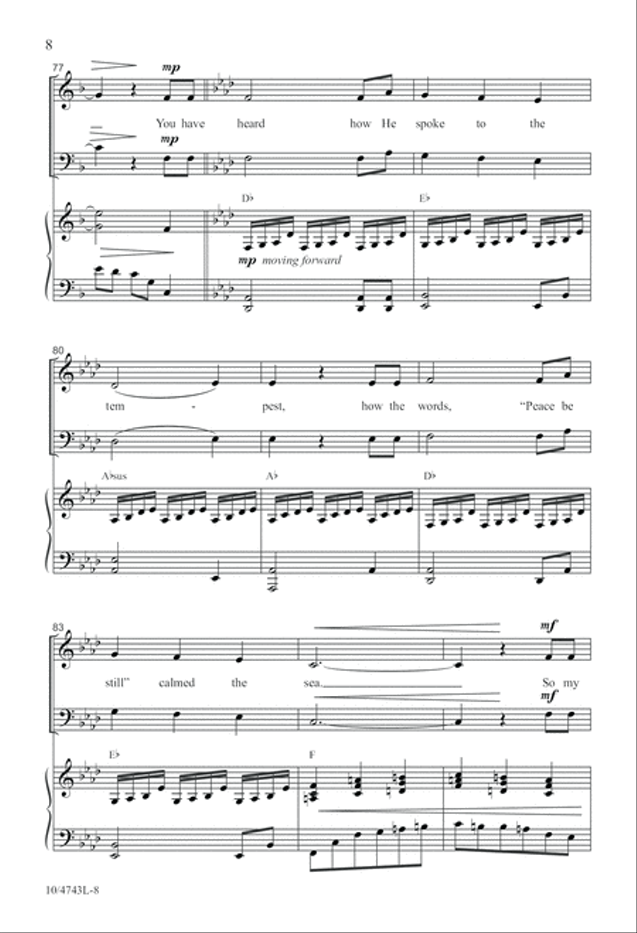 His Love for Me His Love for Me 4-Part scores gallery preview page 8
