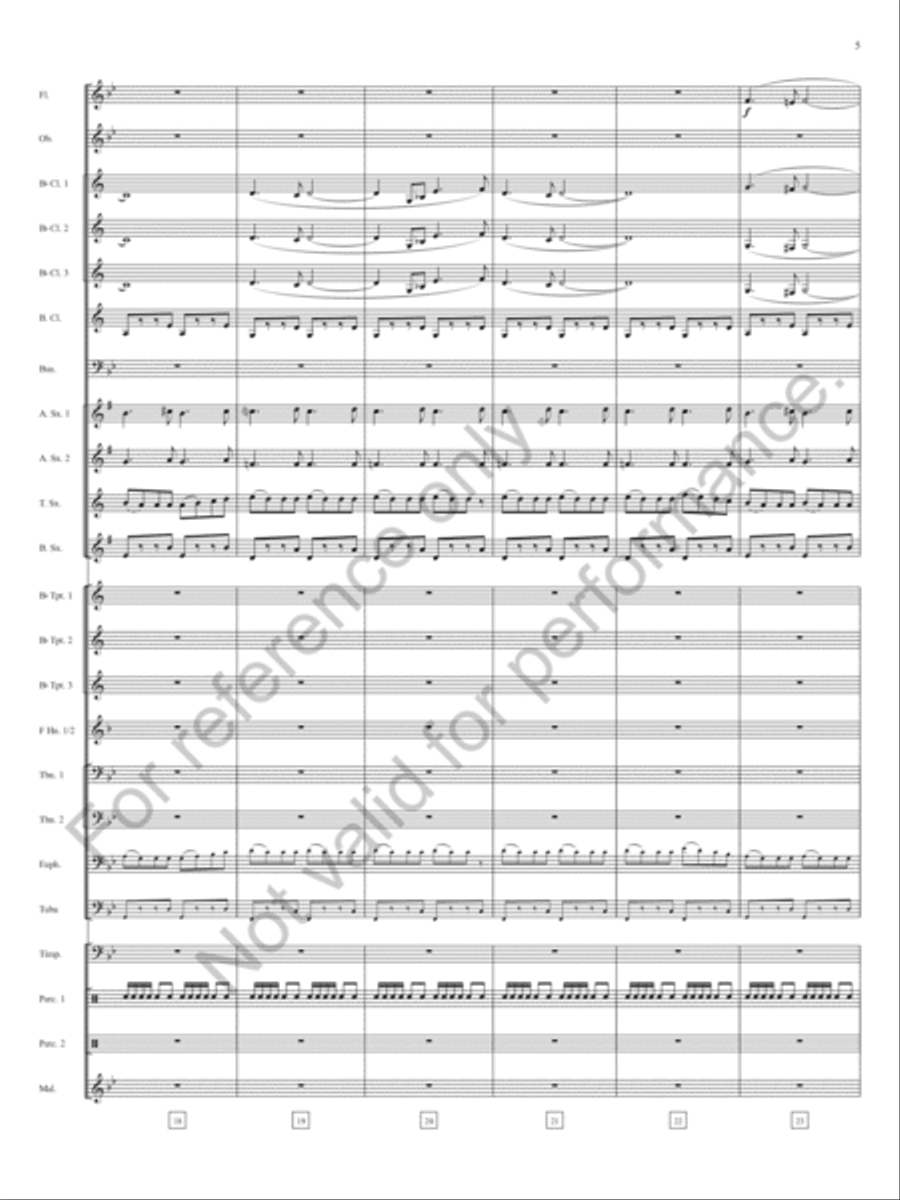 Praeludium Praeludium Concert Band scores gallery preview page 6