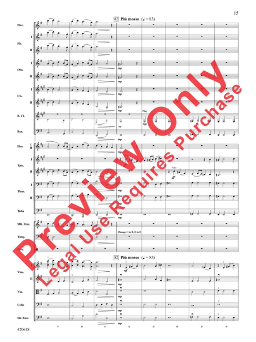 South County Sketches Full Orchestra scores gallery preview page 16