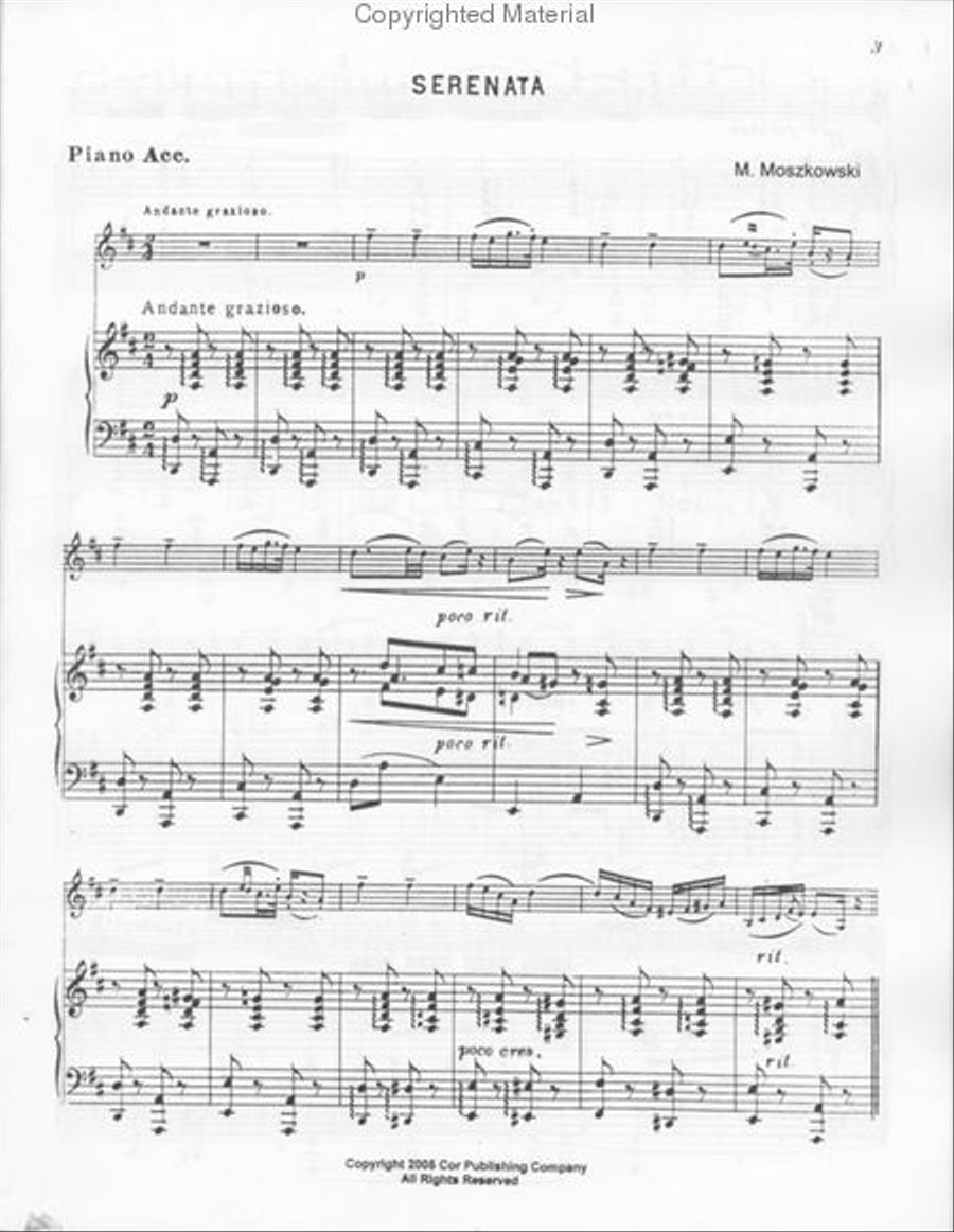 Serenata Violin scores gallery preview page 2