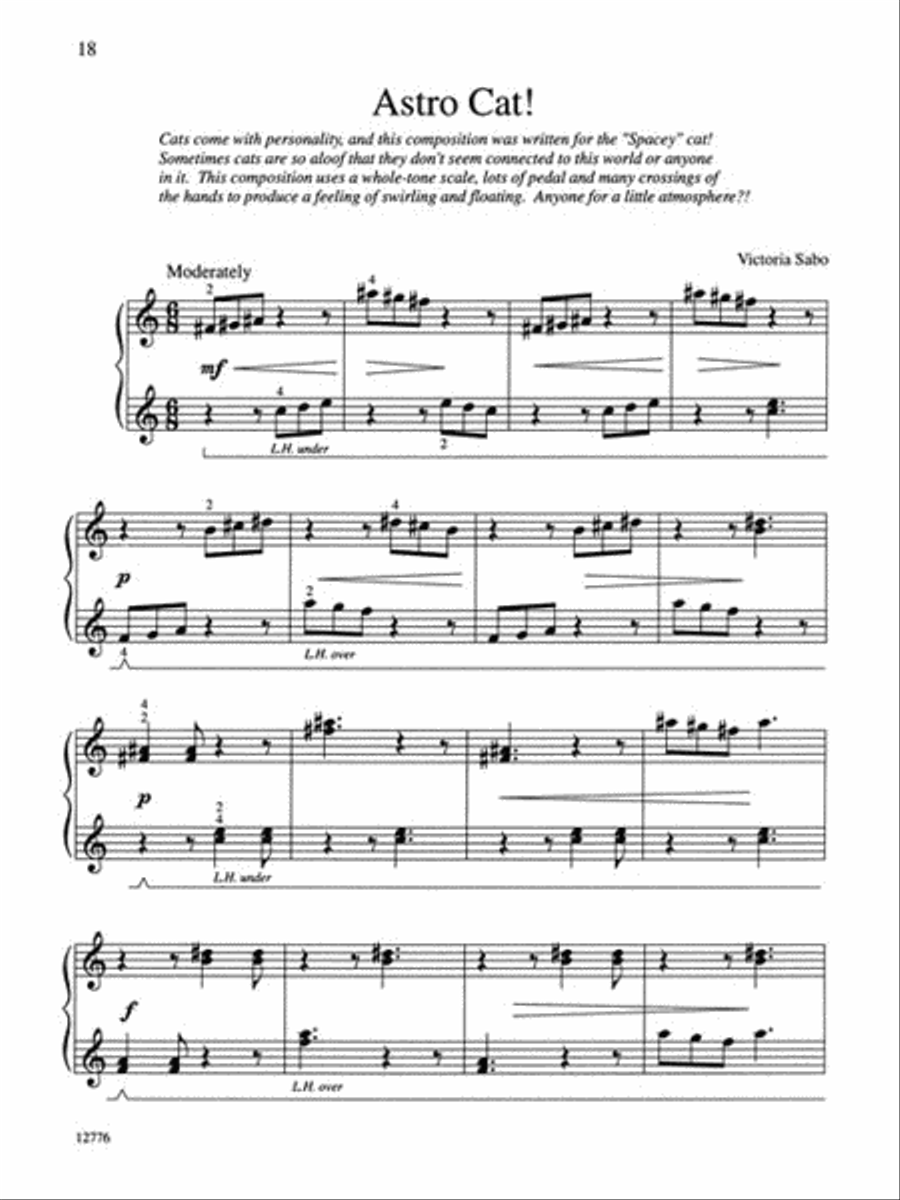 Micro Meowings Micro Meowings Easy Piano scores gallery preview page 3