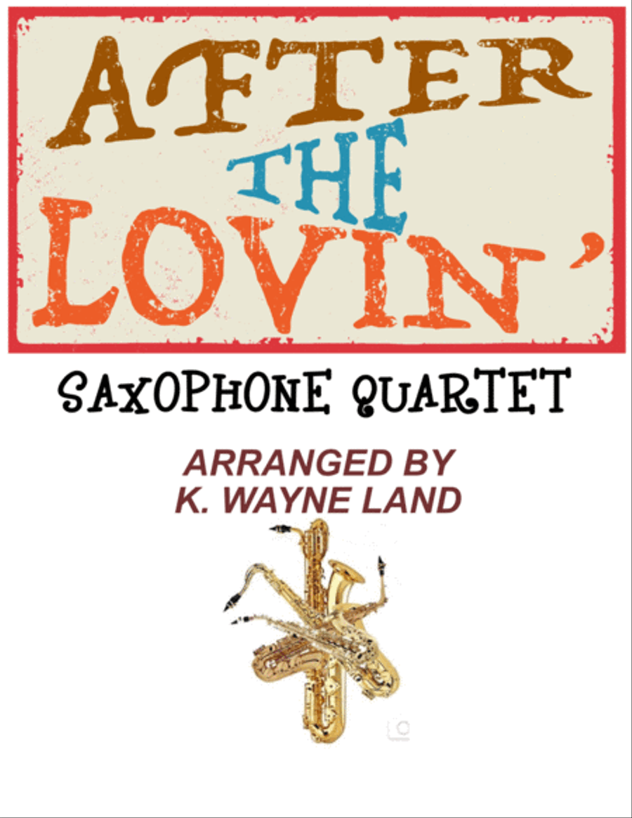 After The Lovin' Saxophone Quartet scores gallery preview page 1