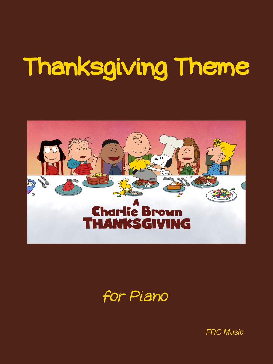 Thanksgiving Theme Piano Solo scores gallery preview page 1