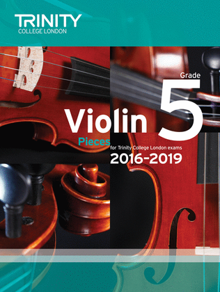Book cover for Violin Exam Pieces 2016-2019: Grade 5 (score & part)