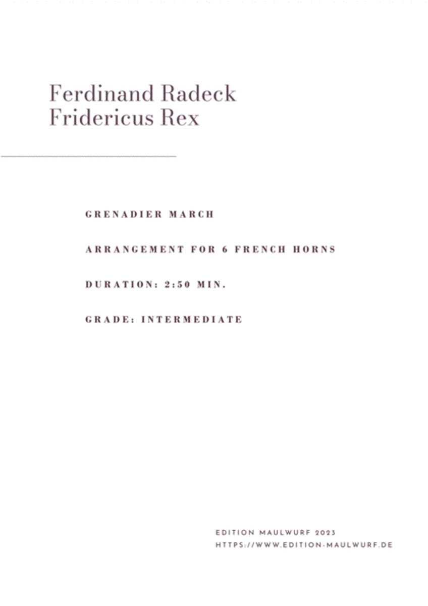 Fridericus Rex image number null