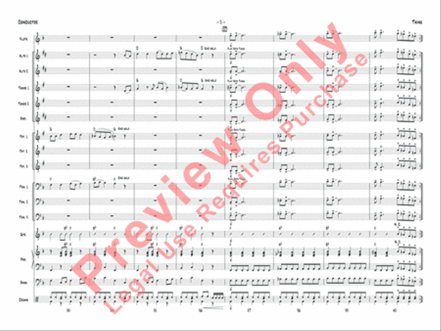 Think (from The Blues Brothers) Jazz Ensemble scores gallery preview page 8