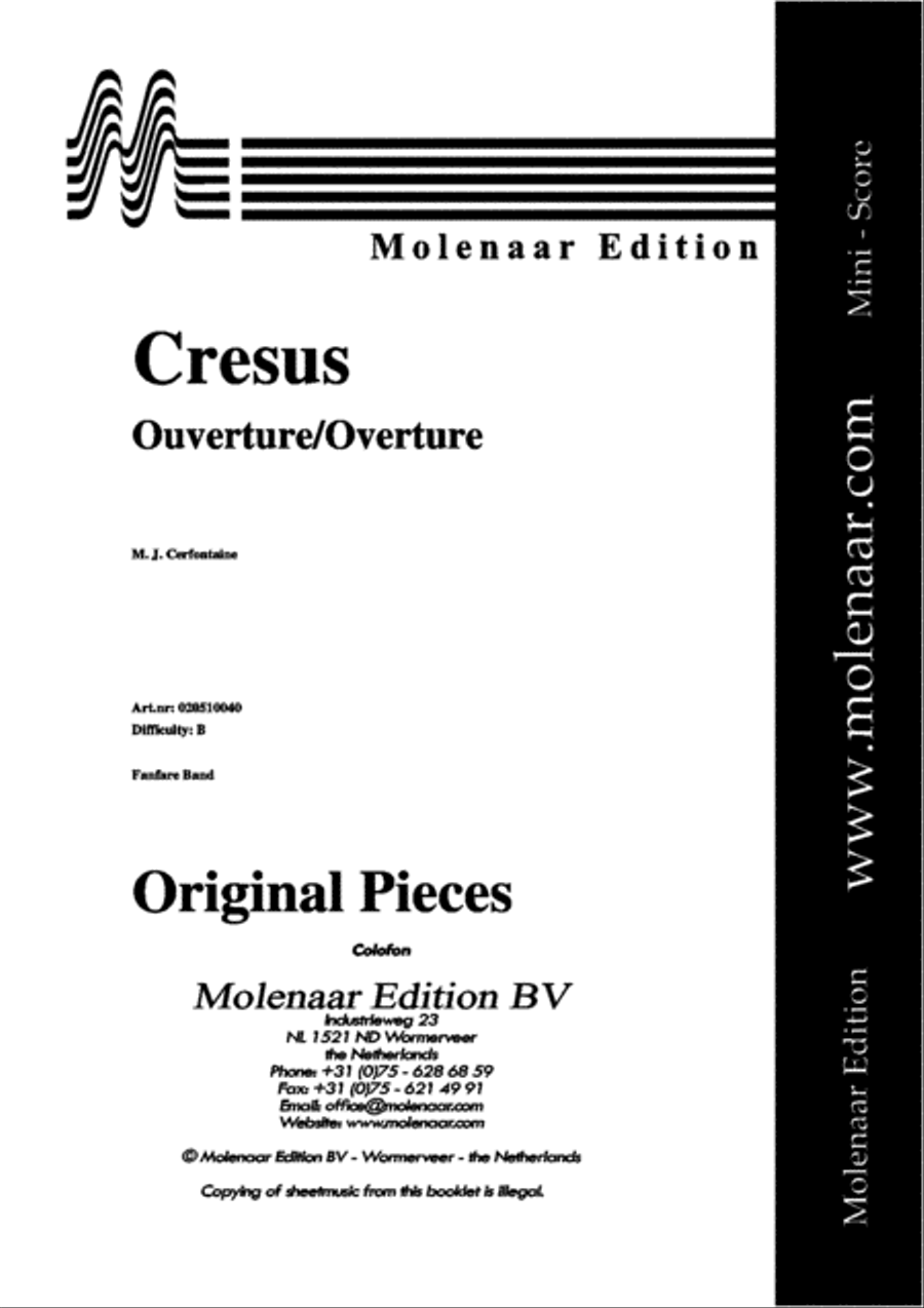 Cresus Fanfare Band scores gallery preview page 2