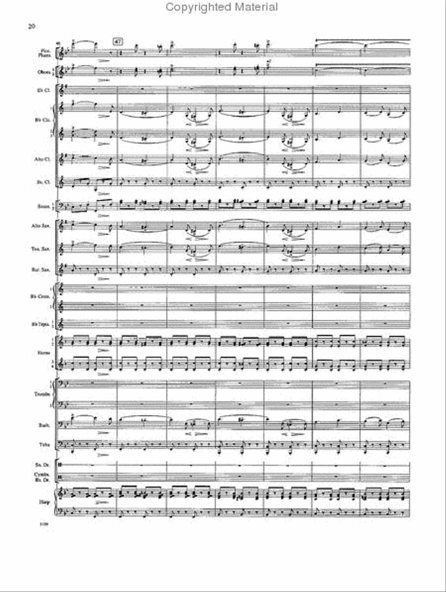 The Liberty Bell Concert Band scores gallery preview page 9