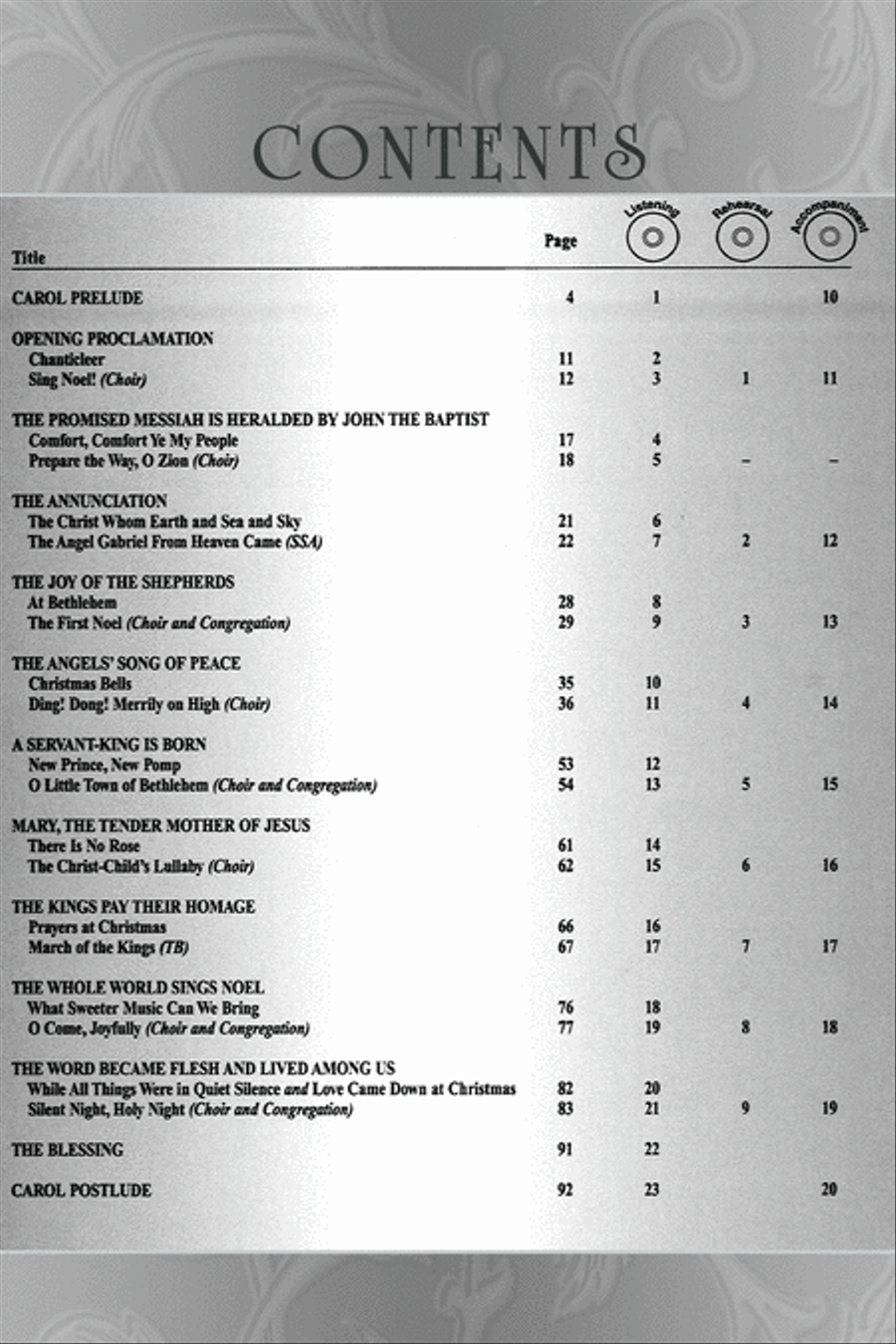 Sing Noel! 4-Part scores gallery preview page 4