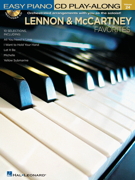 Lennon & McCartney Favorites (Easy Piano CD Play-Along Volume 24)