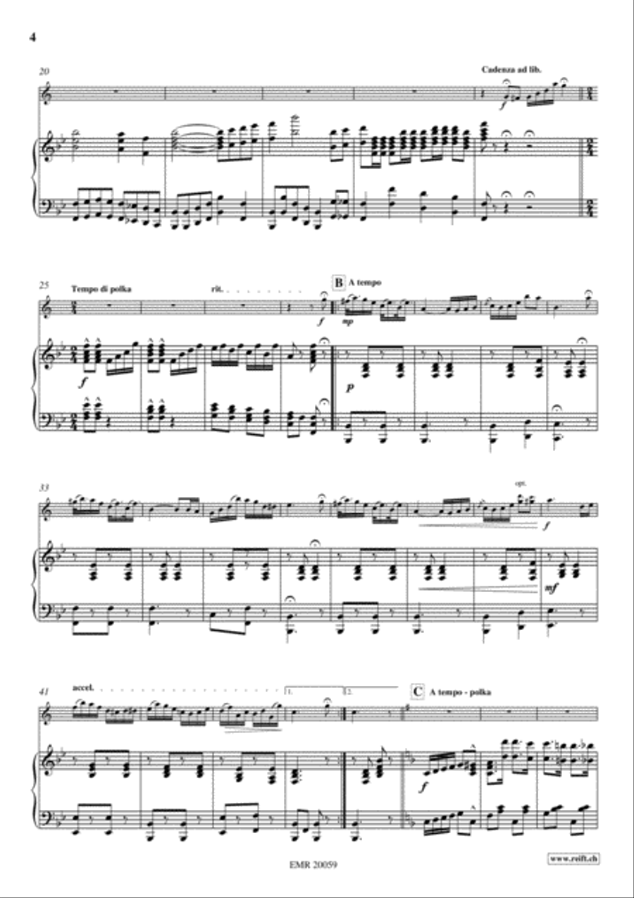 The Patriot Clarinet Solo scores gallery preview page 4