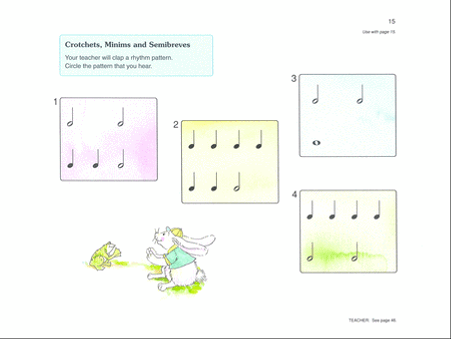 Alfred's Basic Piano Prep Course Activity & Ear Training, Book A Piano Method scores gallery preview page 2