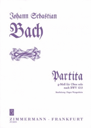 Book cover for Partita G minor