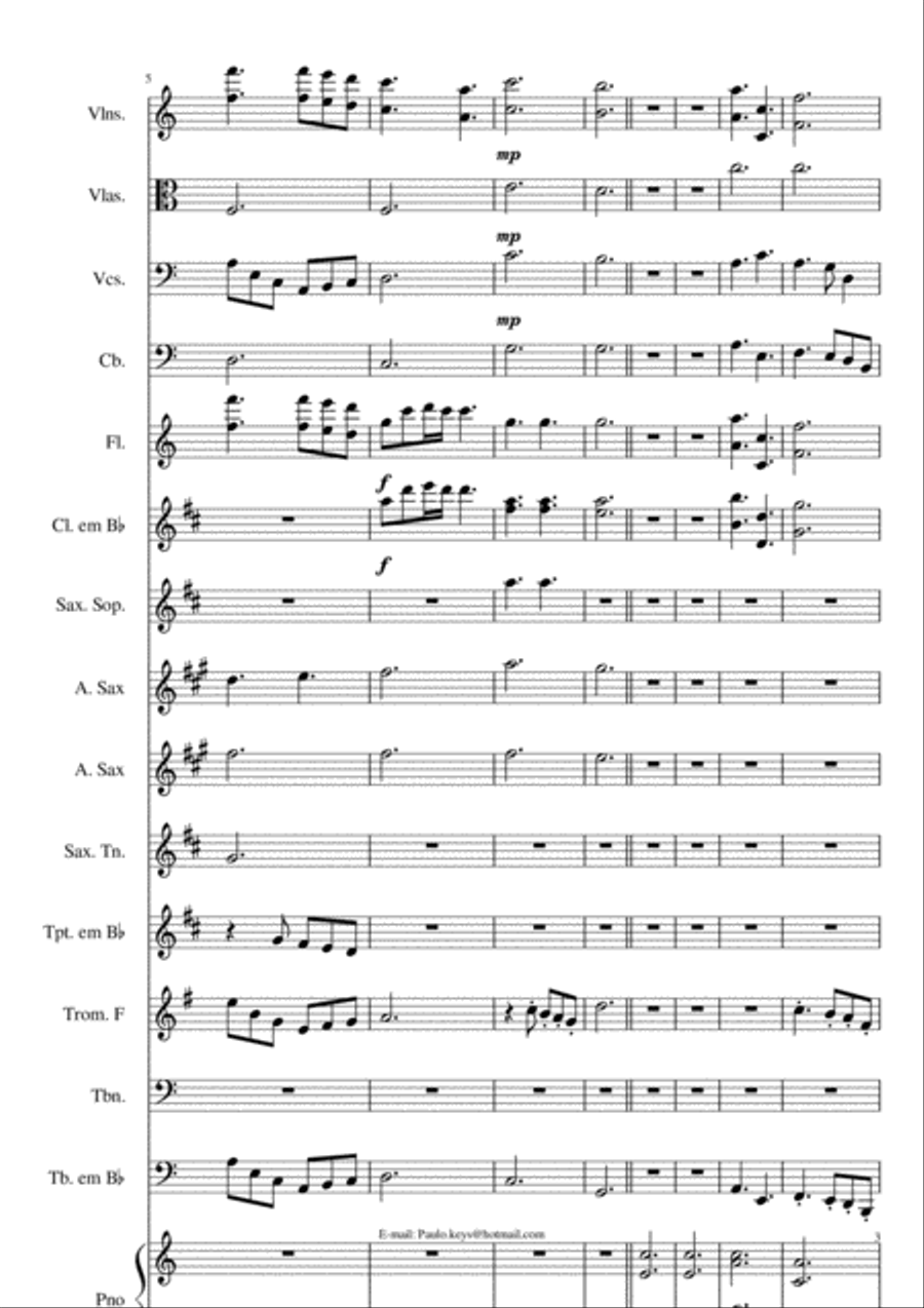 I Survived Small Ensemble scores gallery preview page 3