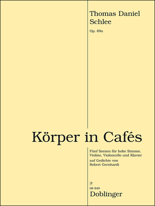 Korper in Cafes op. 69a