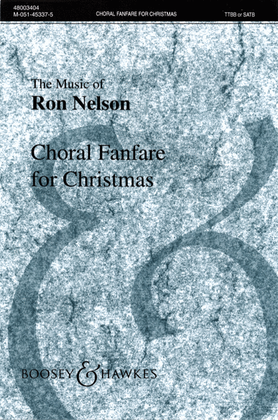 Book cover for Choral Fanfare for Christmas
