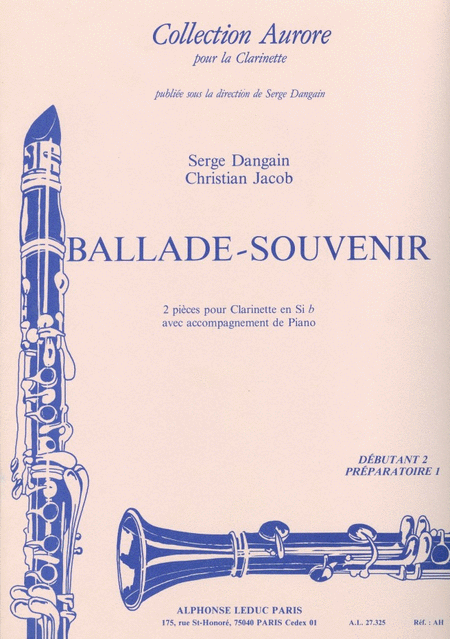 Ballade & Souvenir (clarinet & Piano)