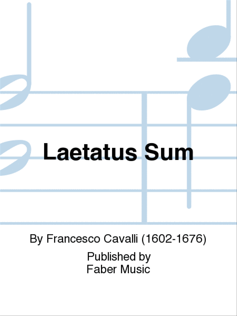 Laetatus Sum