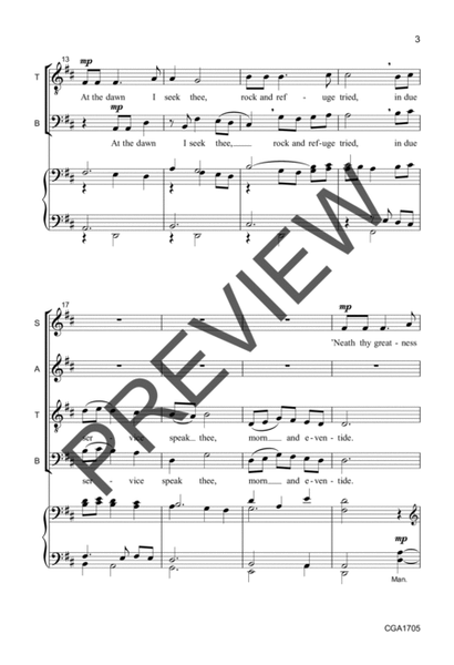 Praise Thee Singing - SATB image number null